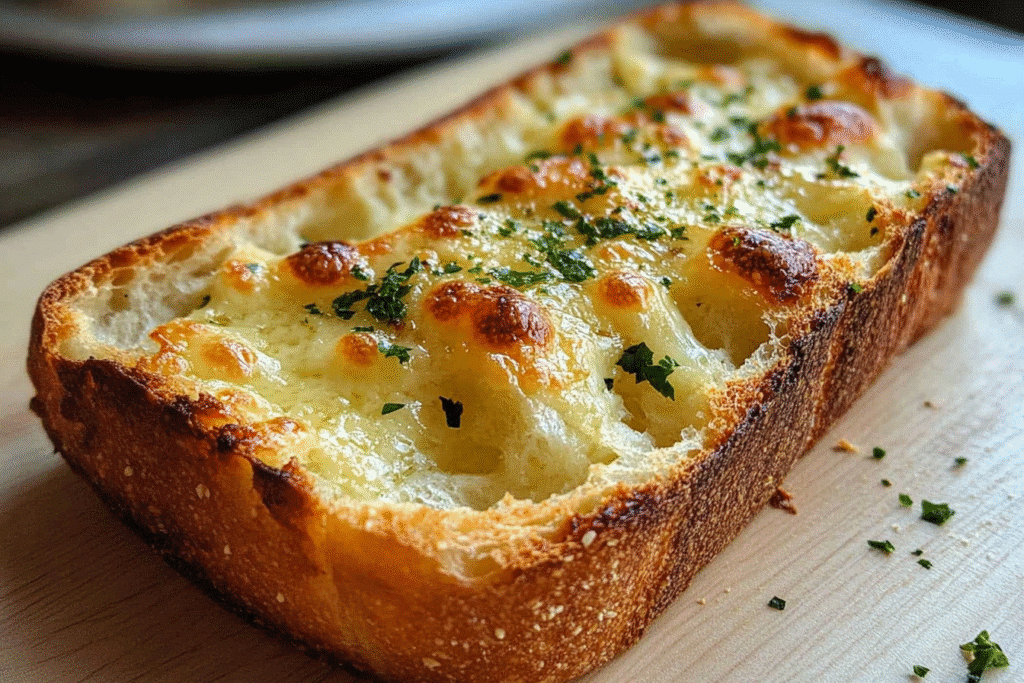 25-Minute Cheesy Garlic Bread