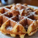 27-Minute Apple Fritter Waffle Donuts