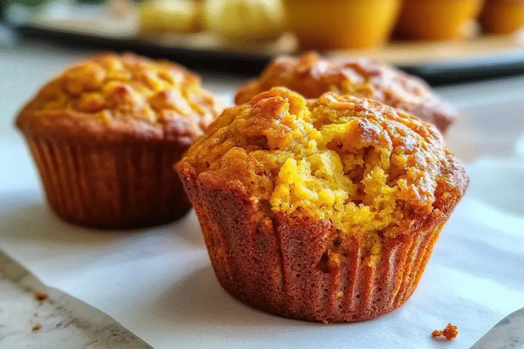 6g Protein Cottage Cheese Pumpkin Muffins
