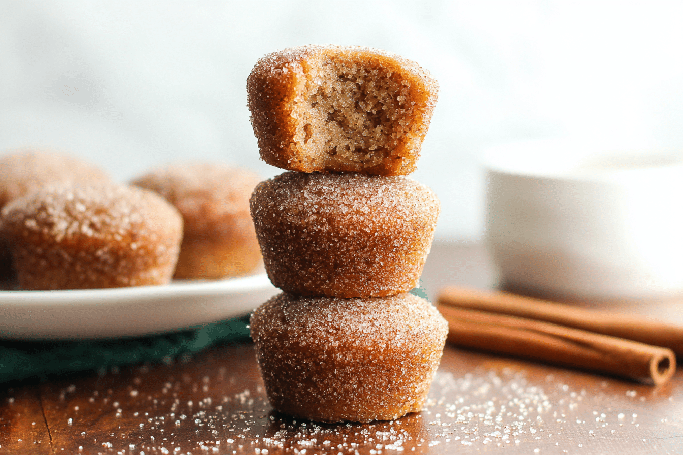 Apple Cider Donut Muffins