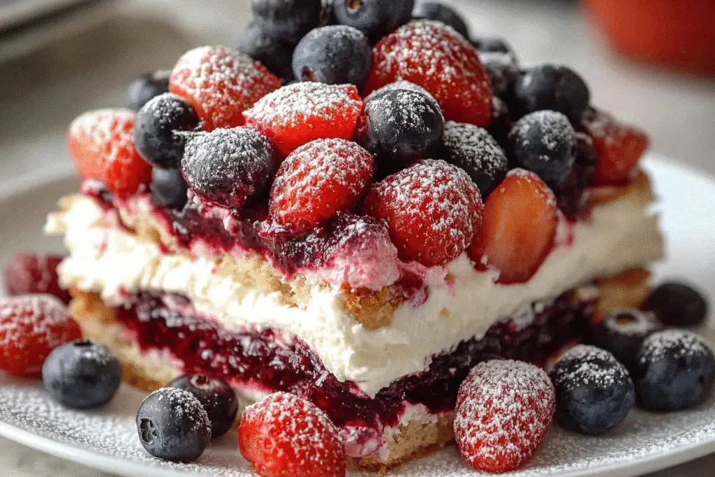 Berry Tiramisu Mascarpone Ladyfingers