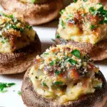 Best Christmas Stuffed Mushrooms