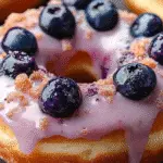 Blueberry Glazed Donut