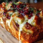 Brie and Cranberry Sourdough Pull-Apart Bread