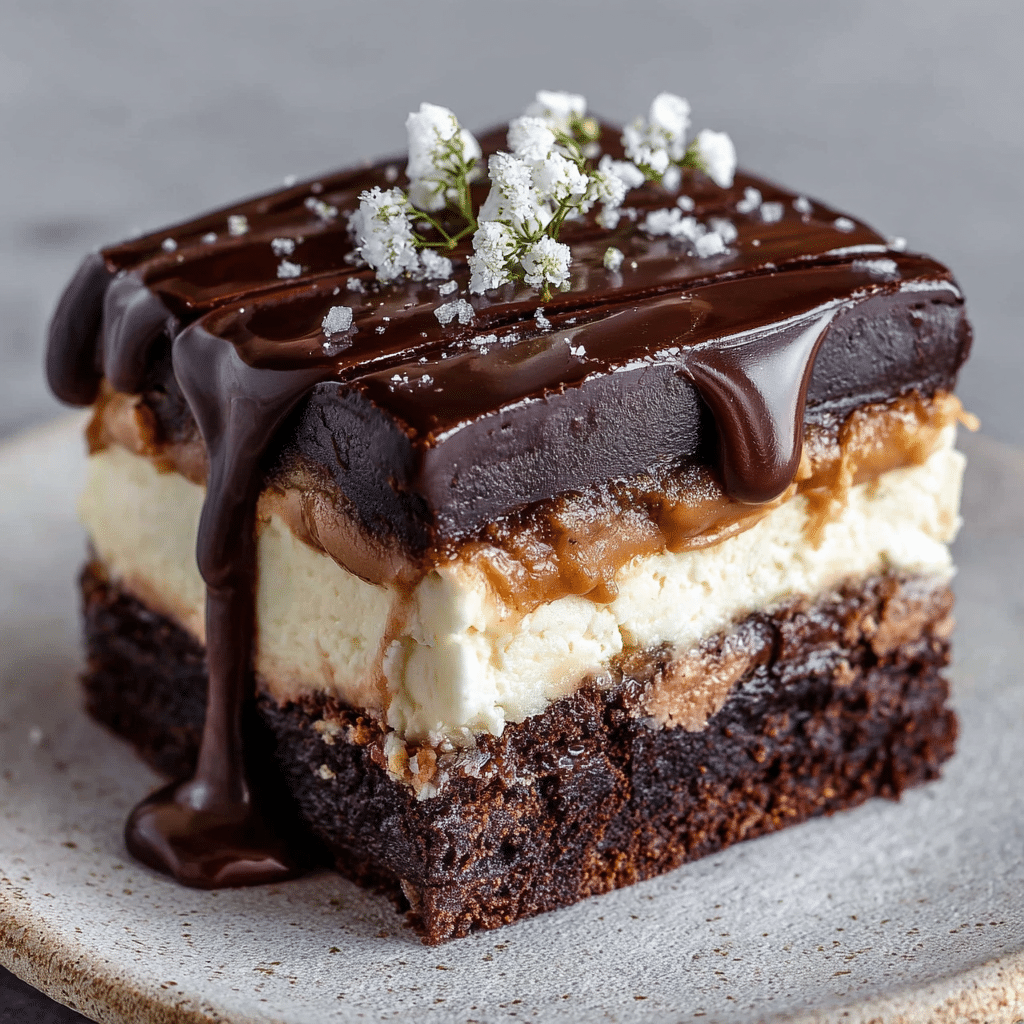 Brownie Refrigerator Cake
