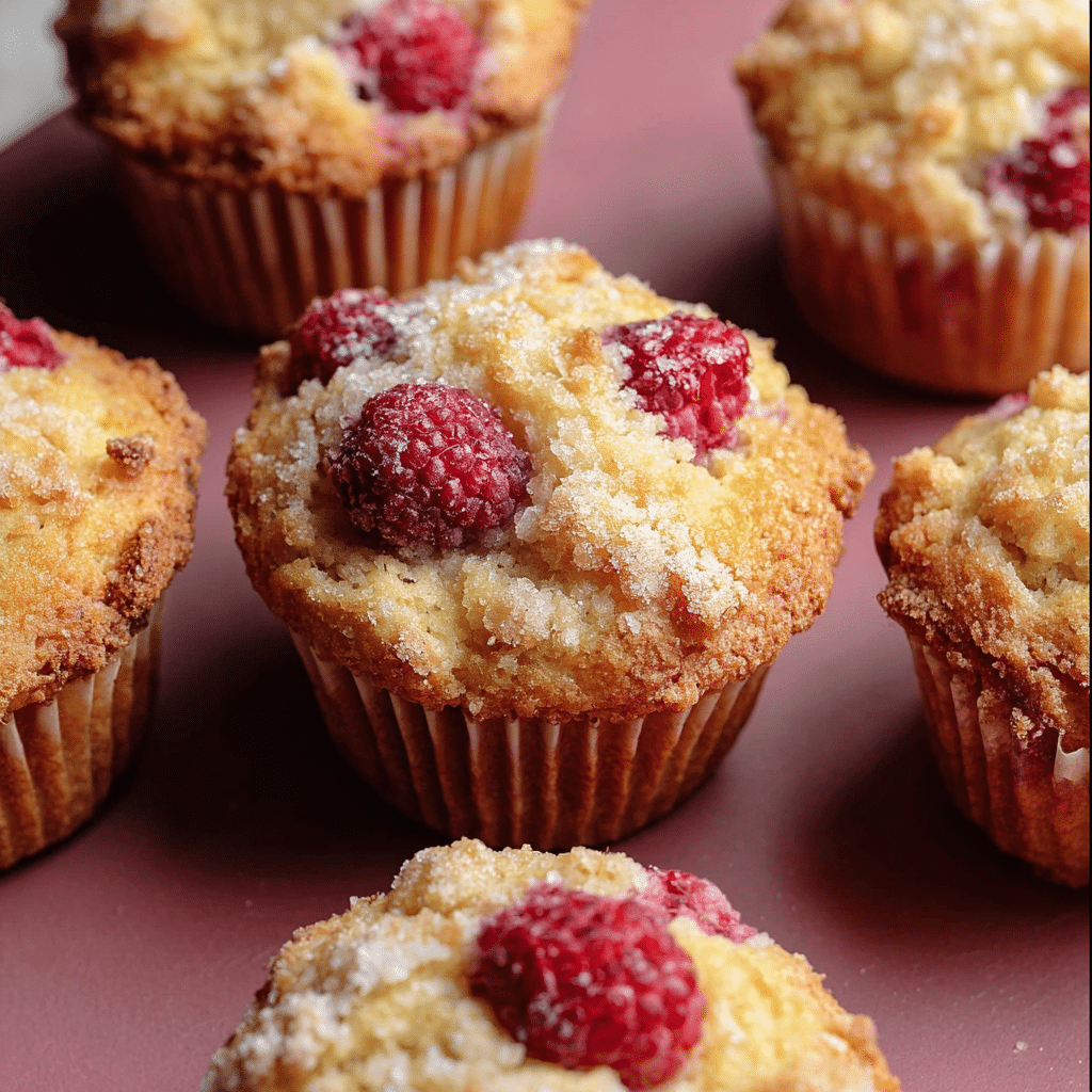 Buttermilk Raspberry Muffins