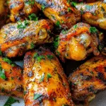 Cajun Garlic Chicken Wings