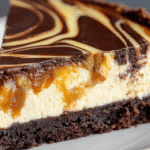 Caramel Brownie Cheesecake