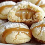 Caramel filled sugar cookies