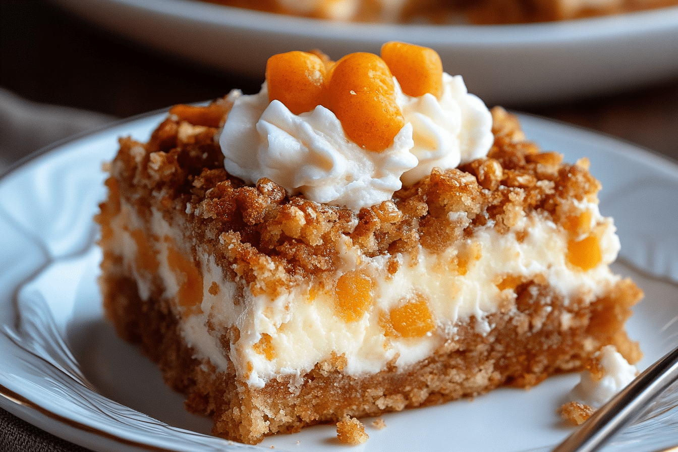 Carrot Cake Dump Cake