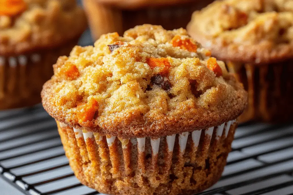 Carrot Cake Yogurt Muffins