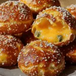 Cheddar Jalapeño Pretzel Bites
