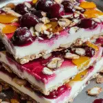 Cherry Coded Sunrise Yogurt Bark