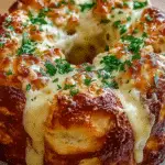 Chicken Alfredo Monkey Bread