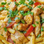 Chicken Jerk Pasta Celebration