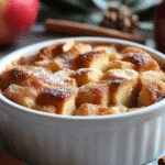 Cinnamon Apple Bread Pudding