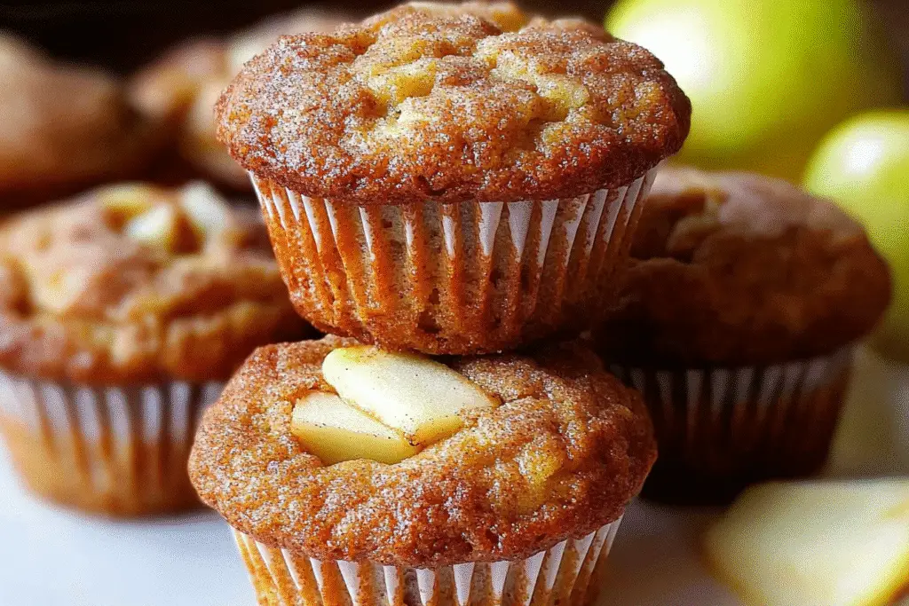 Cinnamon Apple Muffins