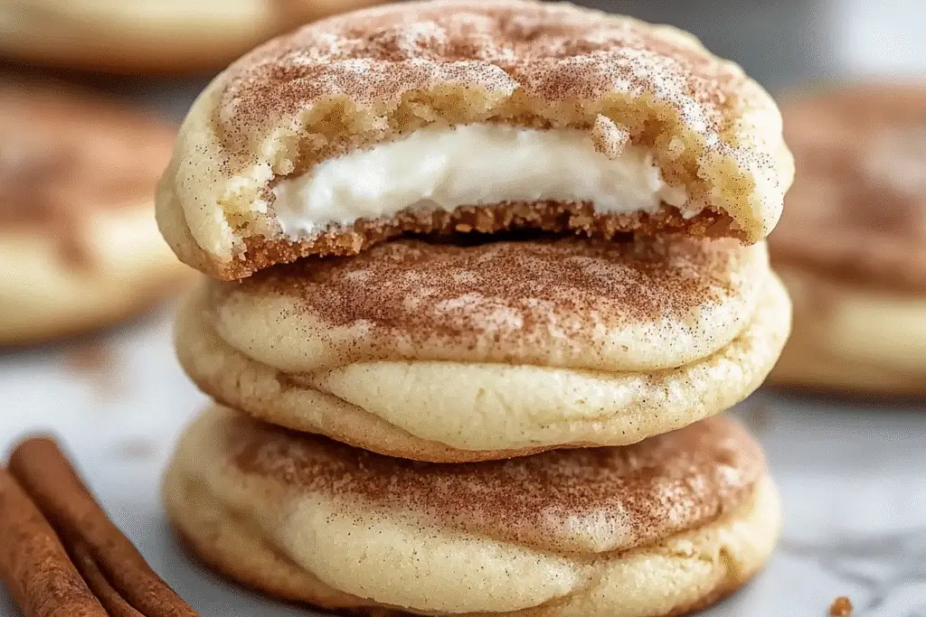 Cinnamon Cream Cheese Dream Cookies