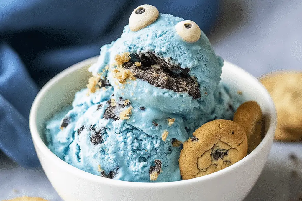 Cookie Monster Ice Cream