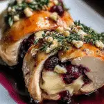 Cranberry Brie Stuffed Chicken