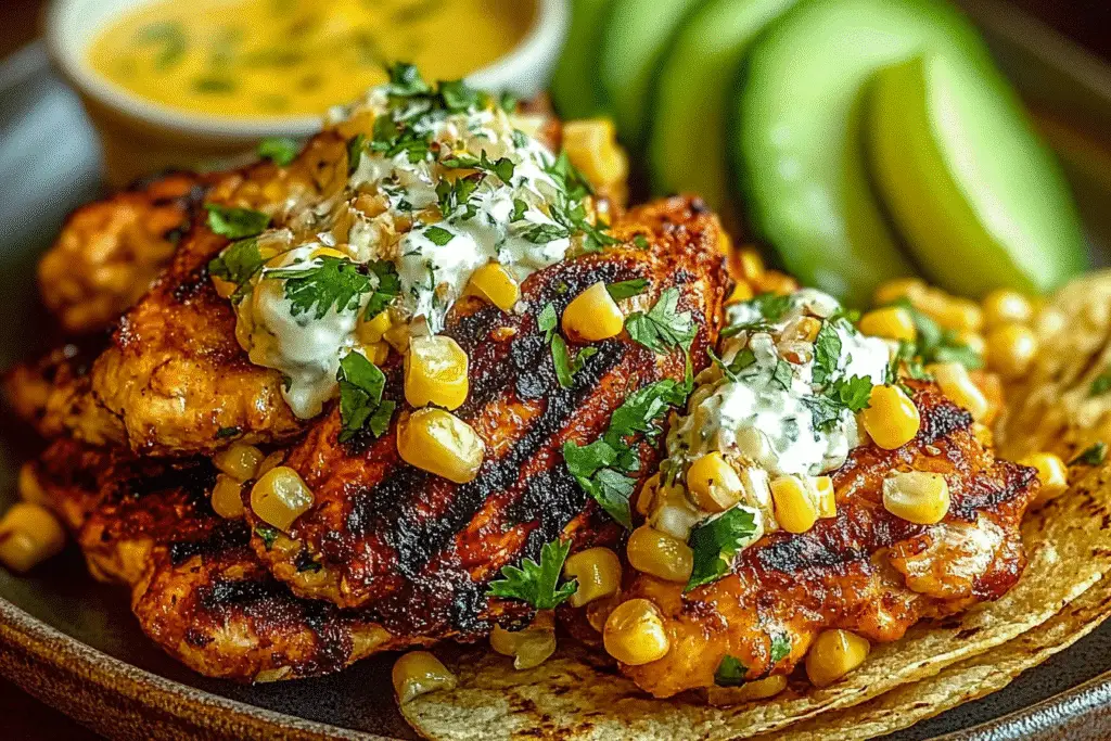 Crazy Good Street Corn Chicken
