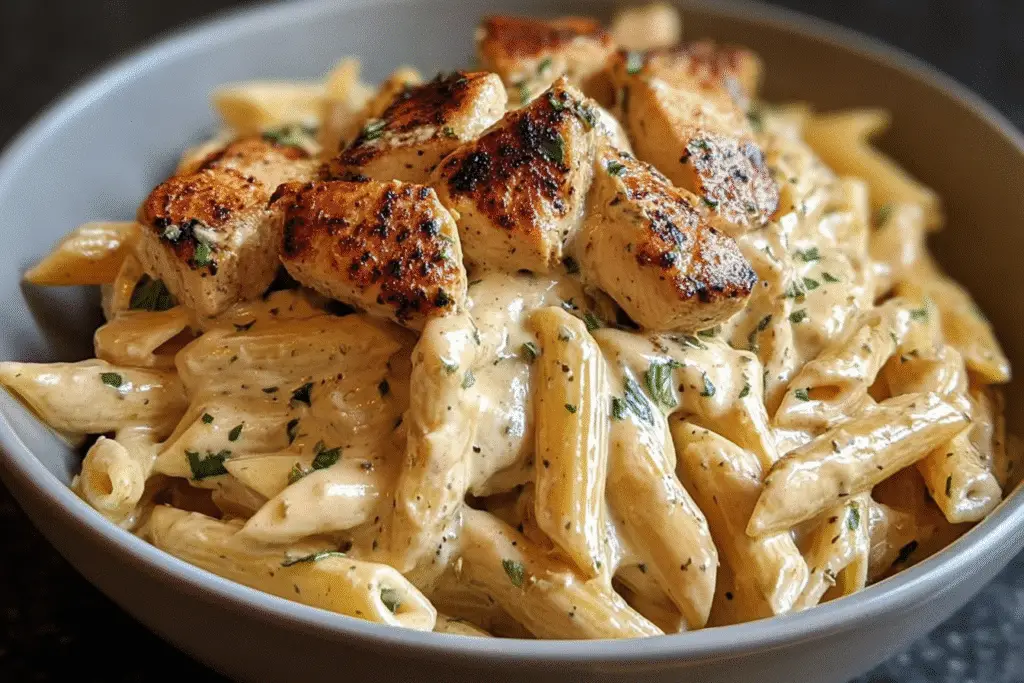 Creamy Cajun Chicken Pasta