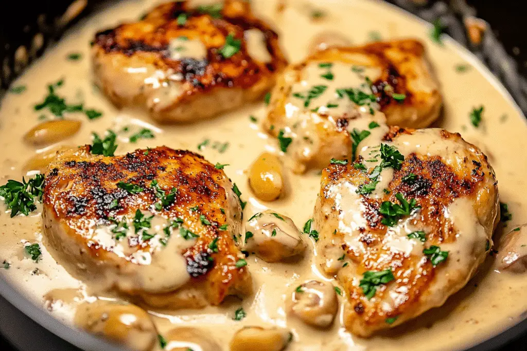 Creamy Garlic Chicken
