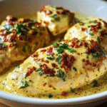Creamy Keto Garlic Parmesan Chicken
