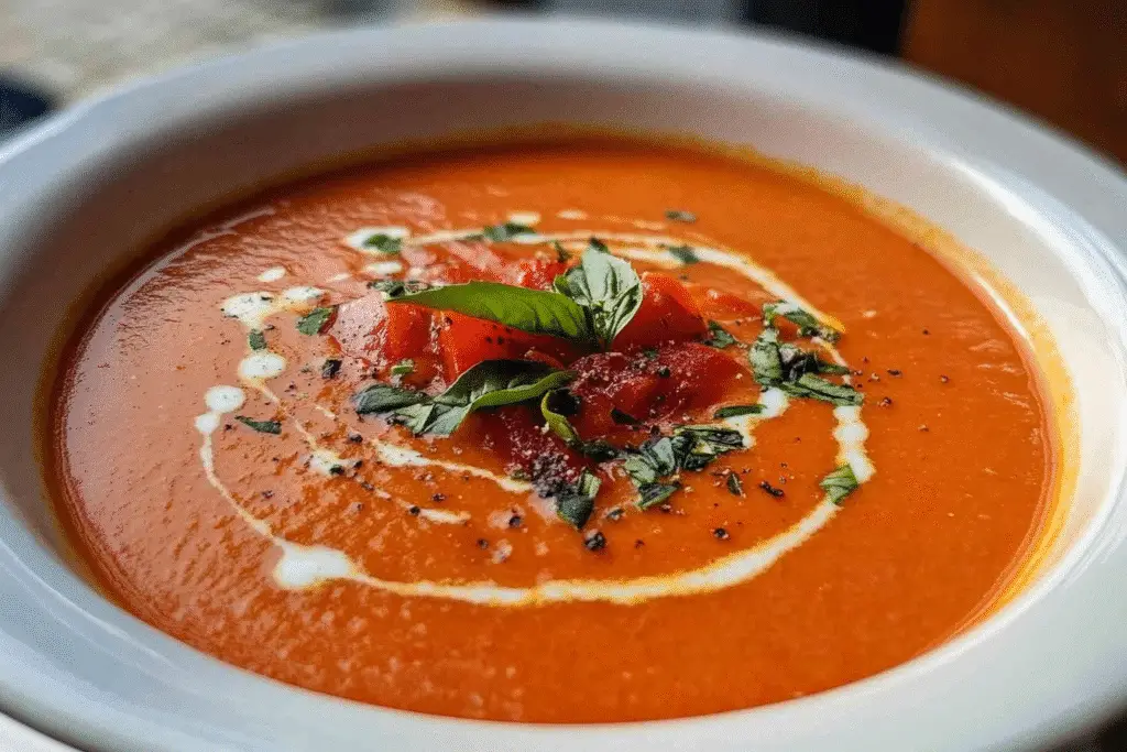 Creamy Roasted Tomato Soup