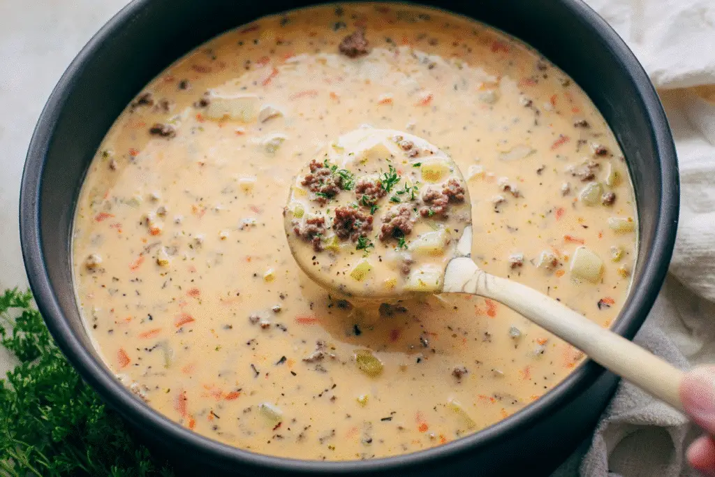 Creamy Sausage Potato Soup