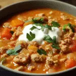 Creamy Turkey Pumpkin Chili