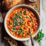 Creamy Vegan Tomato White Bean Stew
