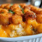 Crispy 30-Minute Tater Tot Casserole