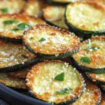 Crispy Baked Zucchini Chips