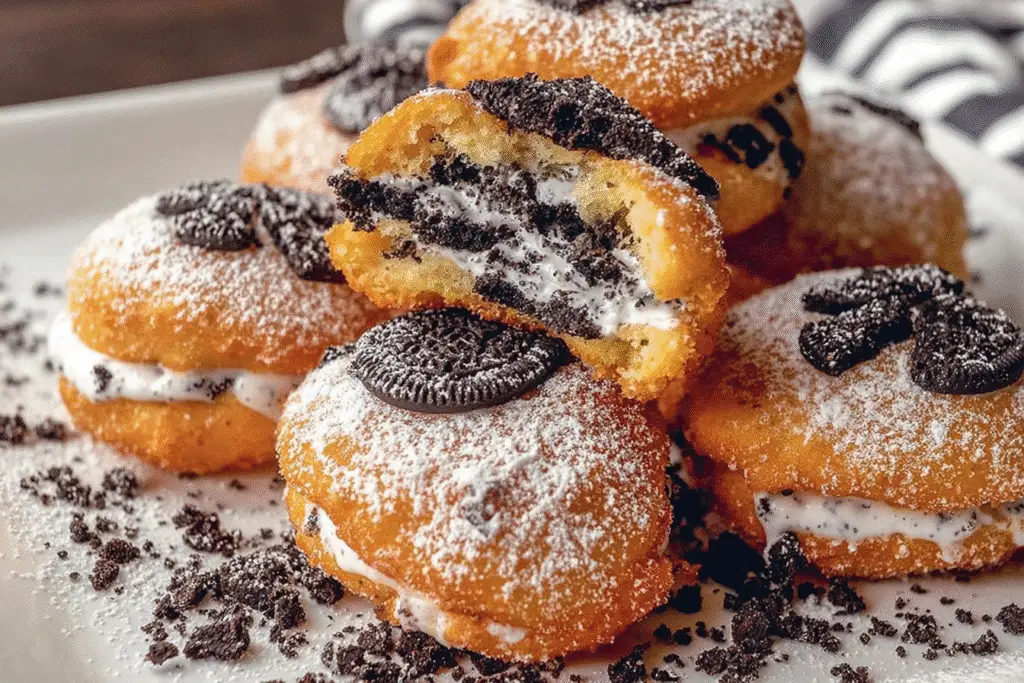Deep Fried Oreo Batter Treat