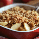 Delectable Maple Apple Crisp