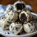 Delicious Cream Cheese Oreo Protein Balls