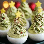 Deviled Egg Christmas Trees