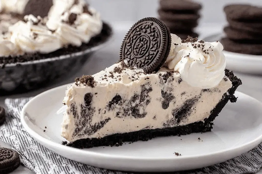 Easy No-Bake Oreo Pie