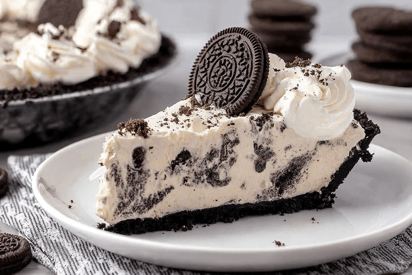 Easy No-Bake Oreo Pie