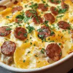 Easy Pierogi Sausage Casserole