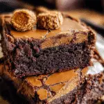 Fudgy Biscoff Brownies Delight