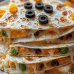 Ghost Quesadillas Halloween Cheese