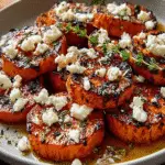 Gourmet Honey Feta Sweet Potato Rounds