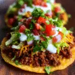 Ground Beef Tostadas