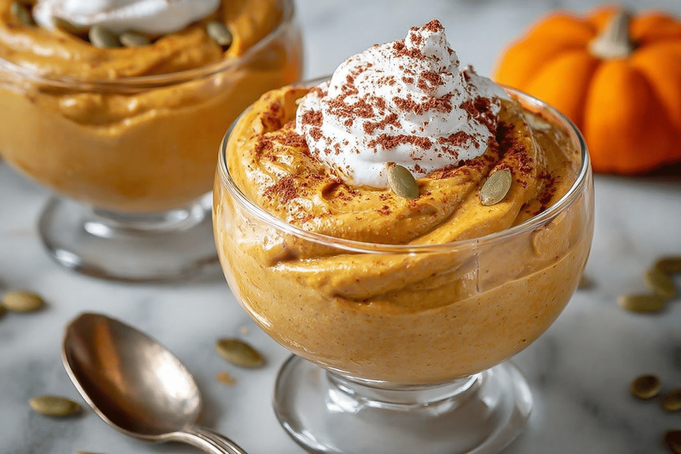 Healthy Pumpkin Mousse