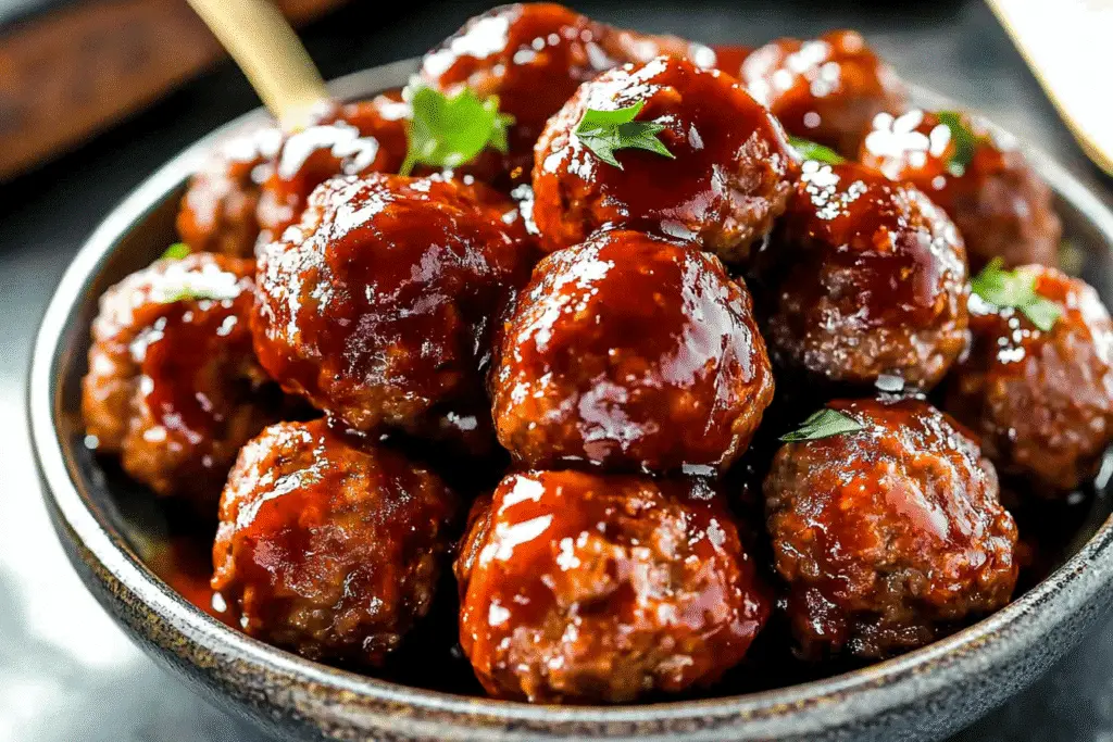 Homemade Cocktail Meatballs
