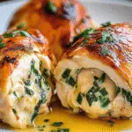 Homemade Ruth Chris Stuffed Chicken Copycat