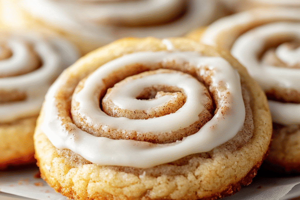Irresistible Cinnamon Roll Cookies