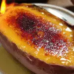 Japanese Sweet Potato Crème Brûlée